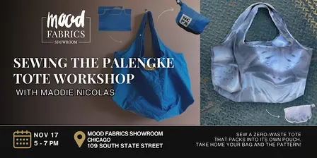 Sewing the Palengke (Market) Tote Workshop