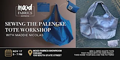 Sewing the Palengke (Market) Tote Workshop