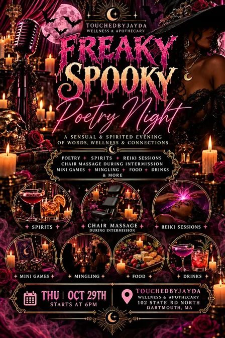 Spooky Poetry Nite