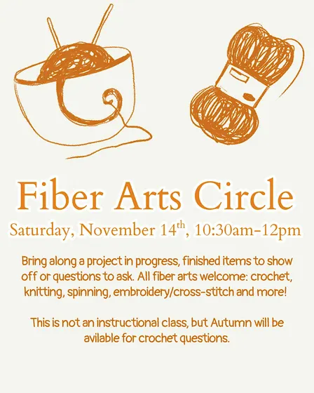 Fiber Arts Circle-November