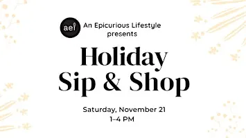 Holiday Sip & Shop 2026