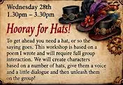 Writing Workshop - Hooray for Hats