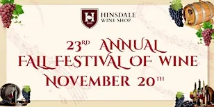 Fall Festival of Wine - 23rd Annual Wine Tasting Event