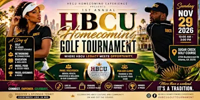 HBCU GOLF TOURNAMENT- FUNDRAISER - SUGAR CREEK GOLF COURSE