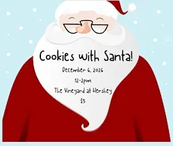 Cookies with Santa at The Vineyard at Hershey