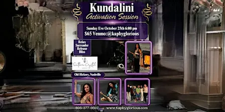 In person Kundalini activation process in Nashville