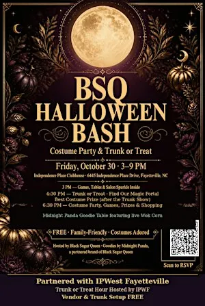 BSQ Halloween Bash — Costume Party & Trunk or Treat