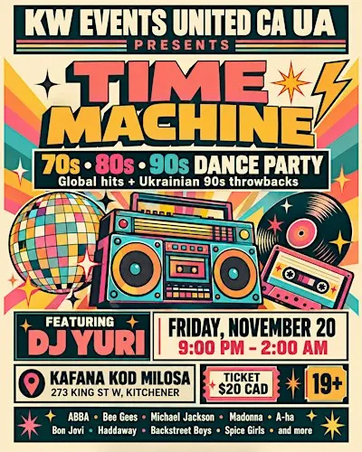 TIME MACHINE Dance Party