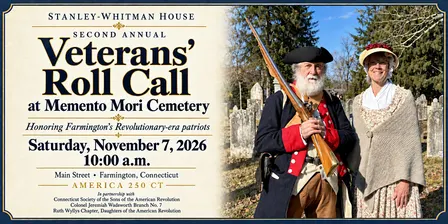 Second Annual Veterans Roll Call at Memento Mori Cemetery