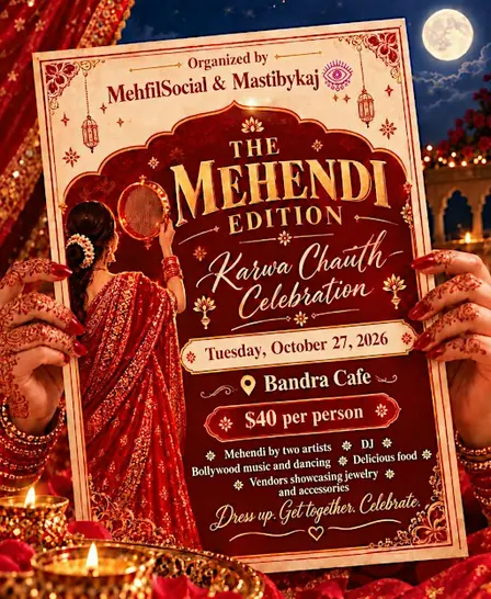 The Mehendi Edition: Karwachauth Celebration by MehfilSocial & Mastibykaj