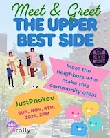 Meet & Greet: The Upper Best Side - Sunday, November, 4th, 2026, 2pm