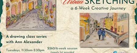 Urban Sketching: a 6-Week Creative Journey