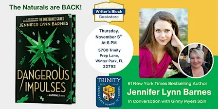 Jennifer Lynn Barnes 'Dangerous Impulses': Book Launch