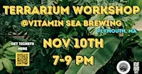 Terrarium Workshop at Vitamin Sea Brewing