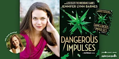 Jennifer Lynn Barnes, Dangerous Impulses with Rainy Day Books