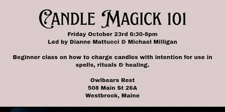 Candle Magick 101