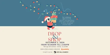 Drop & Shop | Kids Event (Dec. 5)