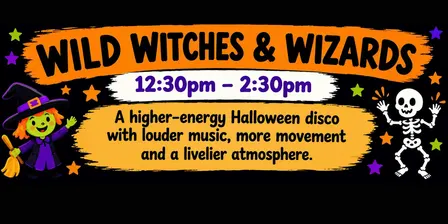 Wild Witches & Wizards - Big Red Bus Club Halloween Disco