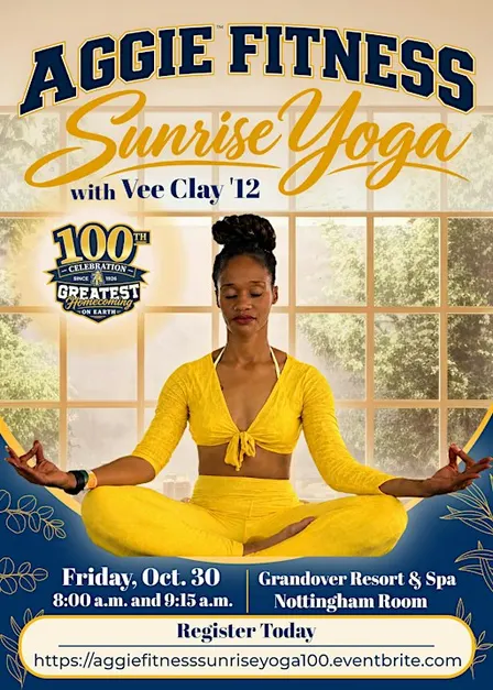 2026 Aggie Fitness Sunrise Yoga