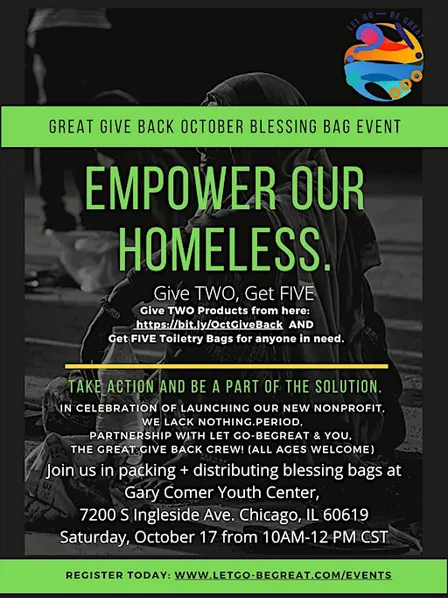 Great Give Back Blessing Bag Event