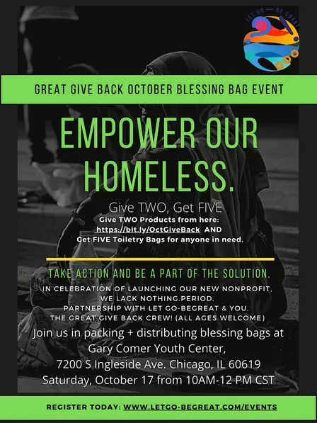 Great Give Back Blessing Bag Event