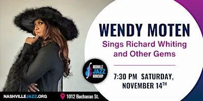 Wendy Moten Sings Richard Whiting and Other Gems