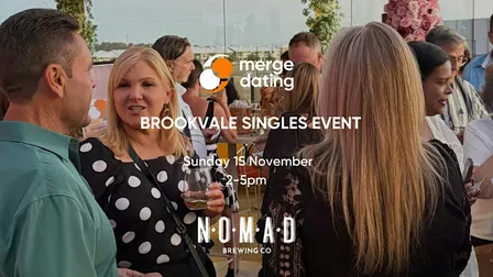 Brookvale | Singles Event | Nomad's Brewing Co | 15th November | 50 & OVer