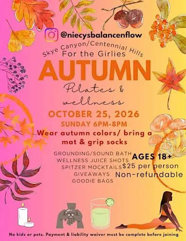 Autumn Pilates & wellness for the LADIES!
