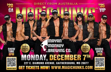MAGIC HUNKS -TAKEOVER - GAITHERSBURG,MD!