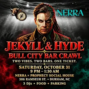 Jekyll & Hyde: Durham’s Halloween Bar Crawl
