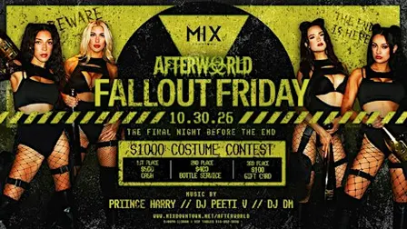 MIX Downtown: AFTERWORLD The Fallout - Halloweekend Party