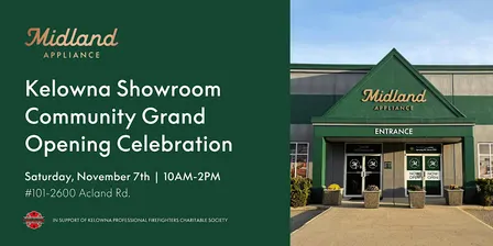 Midland Appliance Kelowna Showroom Community Grand Opening Celebration