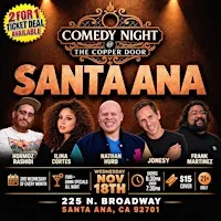 Comedy Night @ Copper Door - Comedy Show in Santa Ana, CA