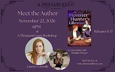 Romance Author Chat - Lauren Connolly in conversation with Kristin Dwyer