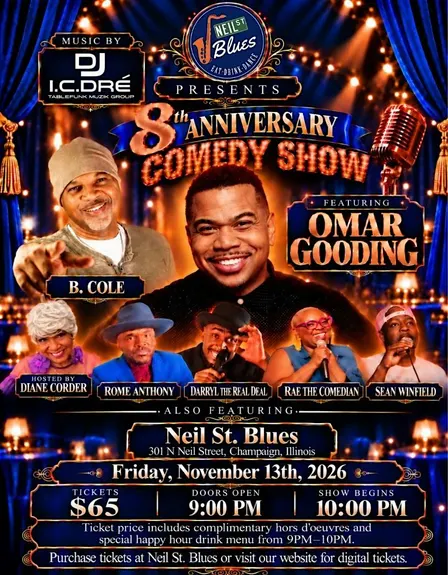 Jazz Step Entertainment Presents the NSB 8th Anniversary Comedy Show!