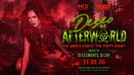 MIX Downtown: Deseo de AFTERWORLD - Halloweekend Party