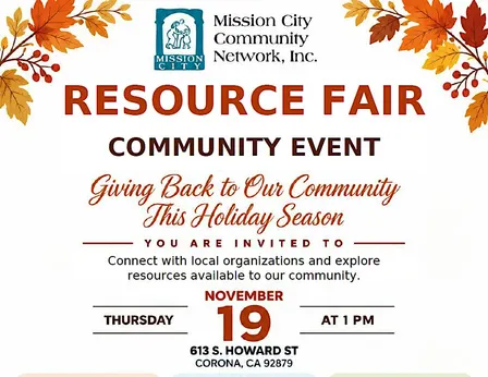 Corona Community Resource Fair | Recursos Comunitarios