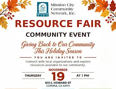 Corona Community Resource Fair | Recursos Comunitarios