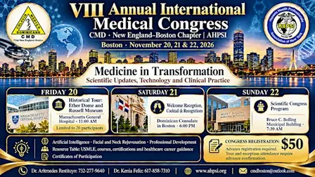 VIII Annual International Medical Congress – Boston 2026