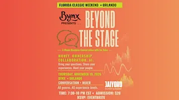 Beyond the Stage: A Music Business Conversation with Jai Yoko