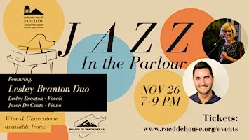 Jazz in the Parlour: Lesley Branton Duo