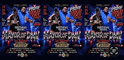 Crip Mac Hosts @MayorOfDMV BDay Bash! Nov 21st @Proof Sports Bar