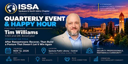 Spokane & North Idaho ISSA Quarterly Event and Happy Hour