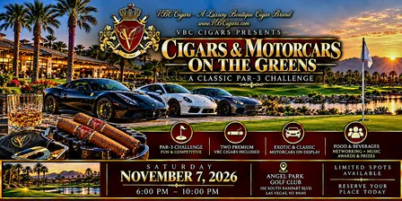 VBC Cigars Presents: Cigars & Motorcars on The Greens