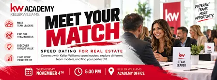 Meet Your Match: Speed Dating for Real Estate