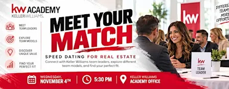 Meet Your Match: Speed Dating for Real Estate