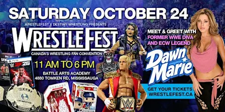 WRESTLEFEST - Saturday October 24 - Canada's Wrestling Fan Convention