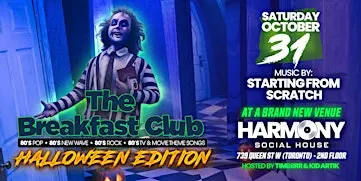 The Breakfast Club - Halloween Edition 2026 - A Night Of All Things 80’s