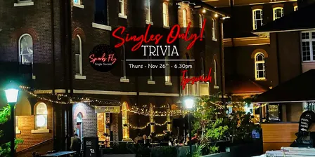 Sparks Fly Singles Only Trivia - Stony Creek Brewing, Ipswich
