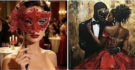 CHRISTMAS GLAM MASQUERADE STYLE @ CANYON CREST WINERY